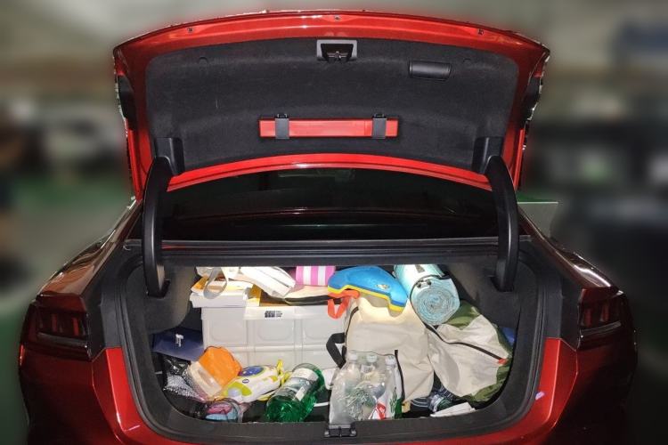Used BYD Han 2020 EV Long-Range Luxury Model Trunk