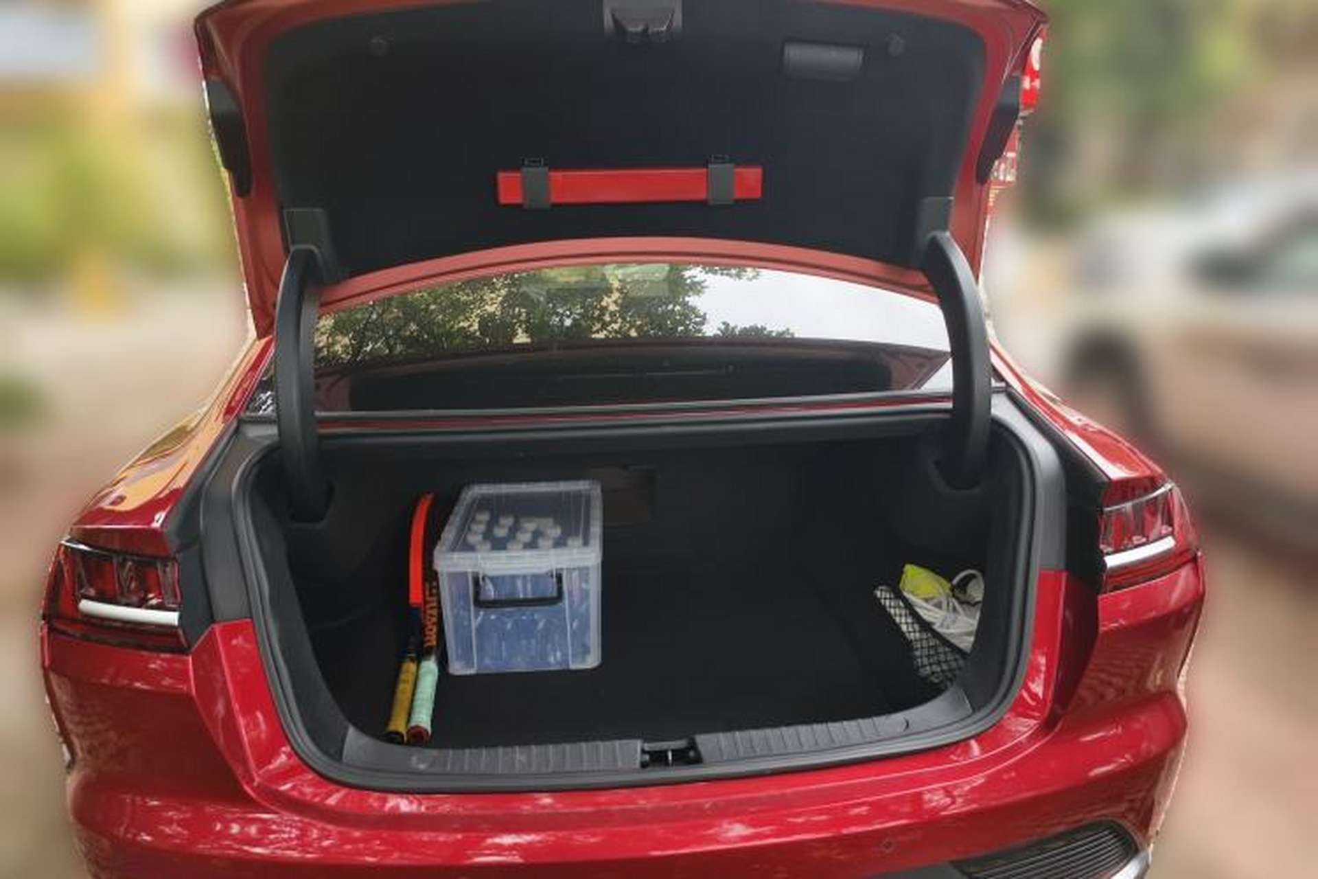 Used BYD Han 2020 EV Long-Range Luxury Model Trunk
