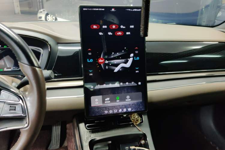 Used BYD Han 2020 DM Four-Wheel Drive Performance Edition Prestige Model Audio And AC Panel