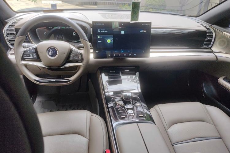 Used BYD Han 2020 EV Long-Range Luxury Model Center Console