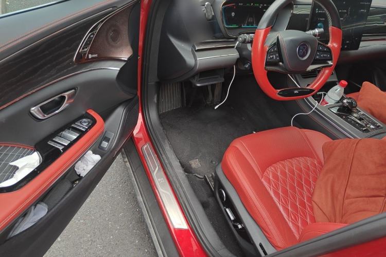 Used BYD Han 2020 EV Four-Wheel Drive High-Performance Flagship Model Driver Seat