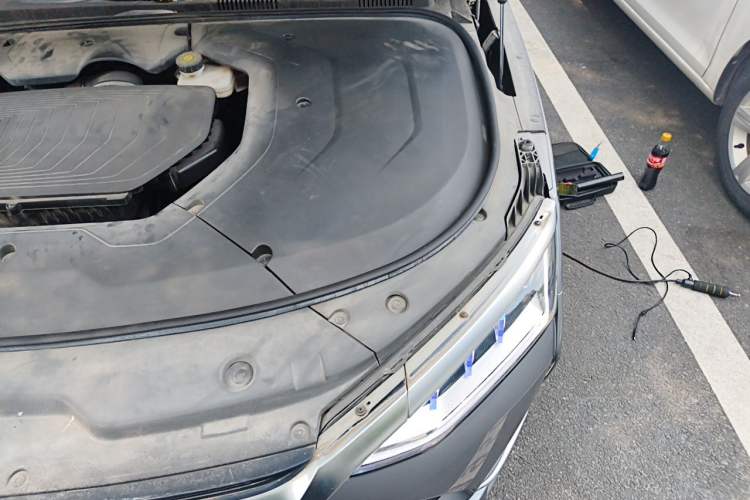 Used BYD Han 2020 DM Four-Wheel Drive Performance Edition Prestige Model Engine Bay Left