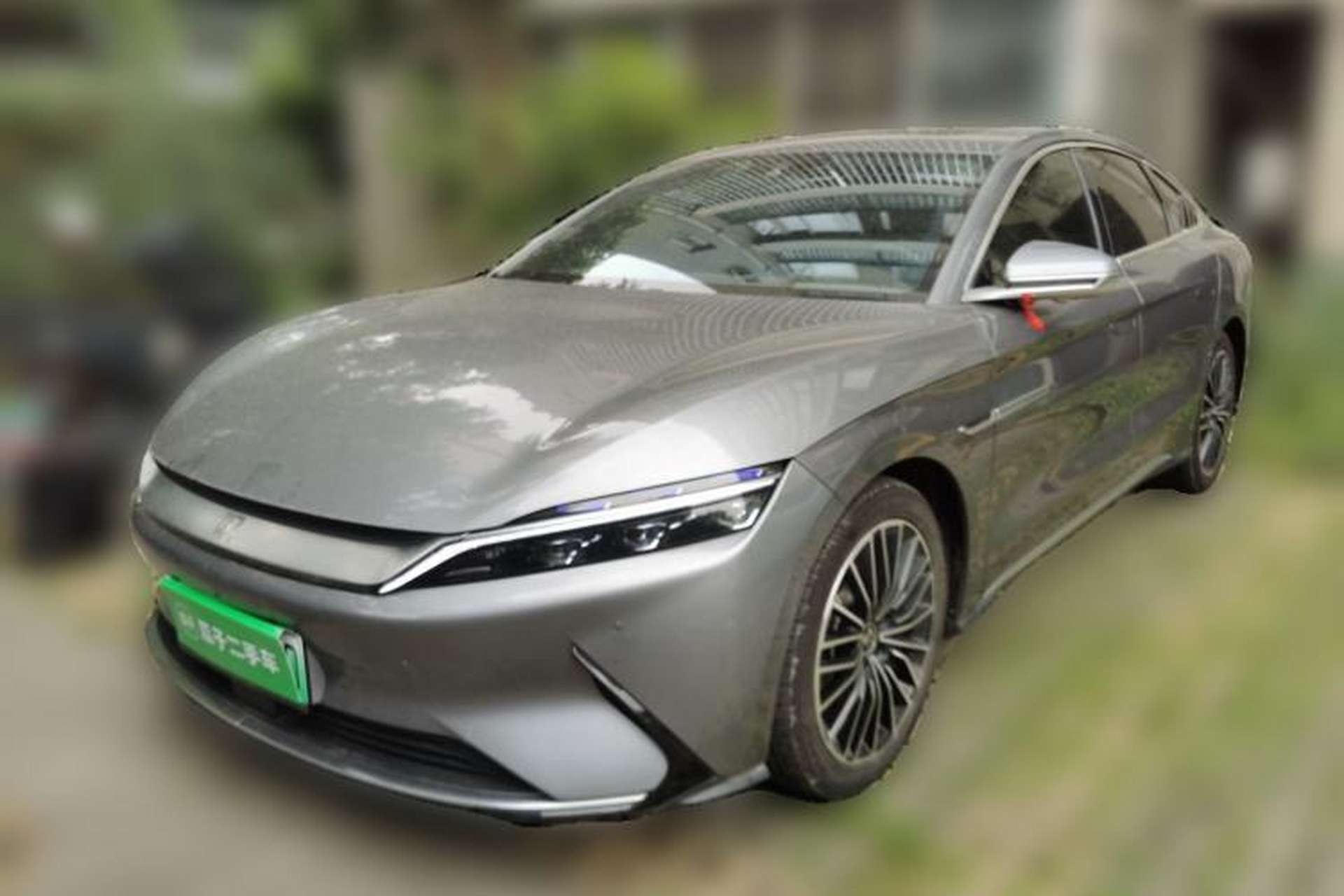 Used BYD Han 2020 EV Long-Range Luxury Model Front Left 45 Deg