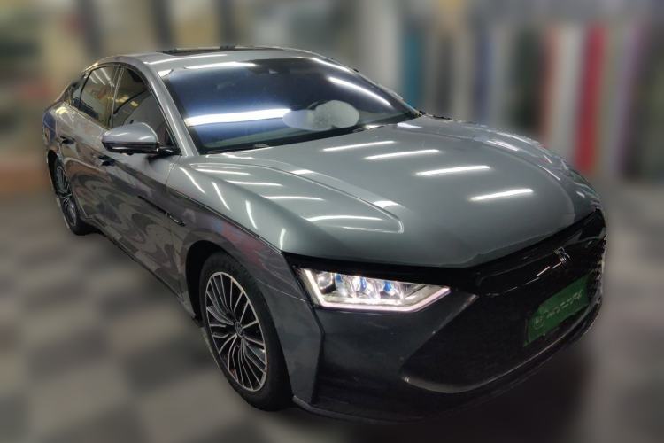 Used BYD Han 2020 DM Four-Wheel Drive Performance Edition Prestige Model Front Right 45 Deg