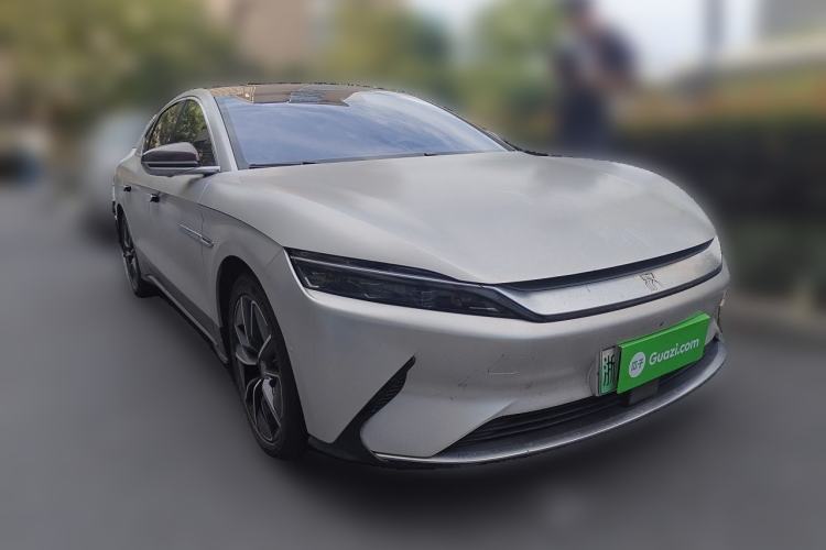 Used BYD Han 2020 EV Four-Wheel Drive High-Performance Flagship Model Front Right 45 Deg
