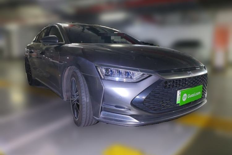 Used BYD Han 2020 DM Four-Wheel Drive Performance Edition Prestige Model Front Right 45 Deg
