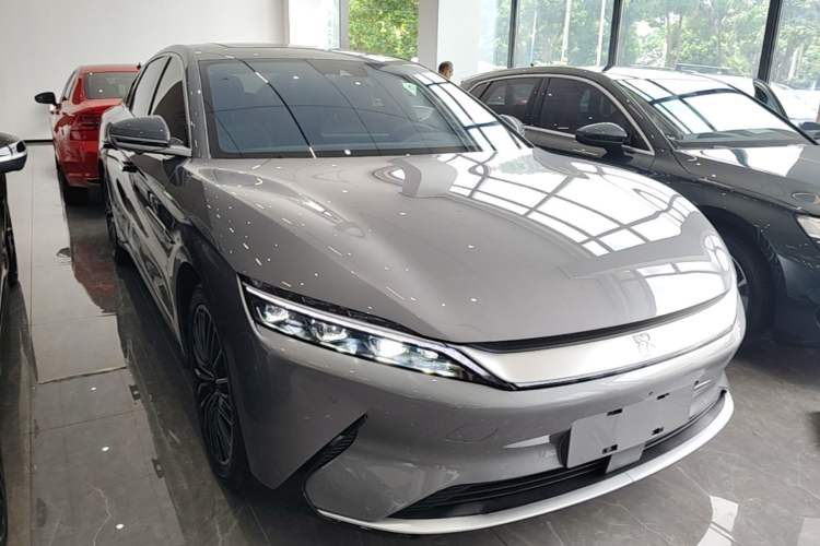 Used BYD Han 2020 EV Long-Range Luxury Model Front Right 45 Deg