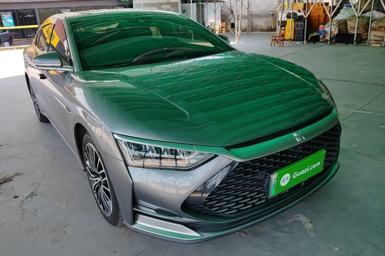 Used BYD Han 2020 DM Four-Wheel Drive Performance Edition Prestige Model Front Right 45 Deg
