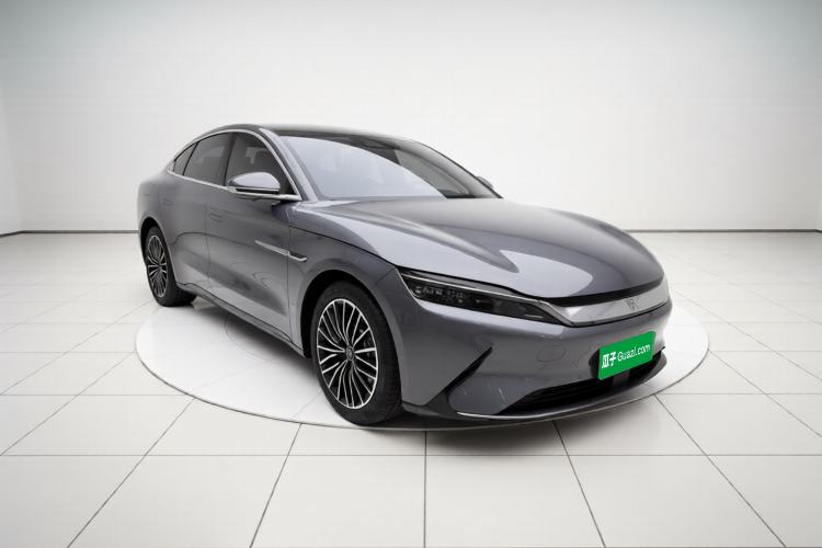 Used BYD Han 2020 EV Long-Range Luxury Model Front Right 45 Deg
