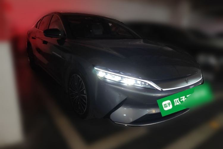 Used BYD Han 2020 EV Long-Range Luxury Model Front Right 45 Deg