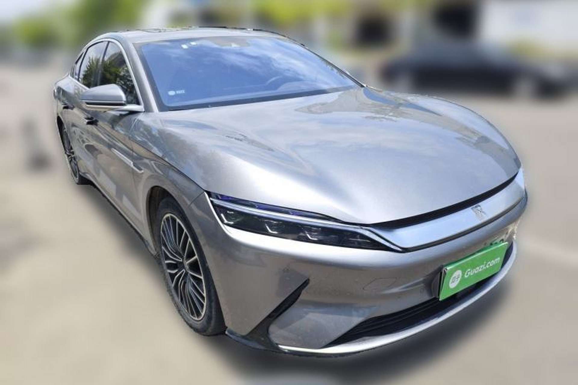 Used BYD Han 2020 EV Long-Range Luxury Model Front Right 45 Deg