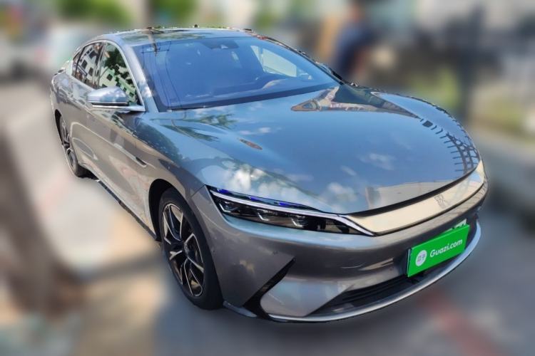 Used BYD Han 2020 EV Four-Wheel Drive High-Performance Flagship Model Front Right 45 Deg