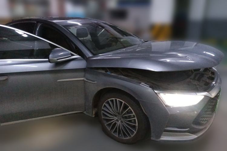 Used BYD Han 2020 DM Four-Wheel Drive Performance Edition Prestige Model Front Right 45 Deg