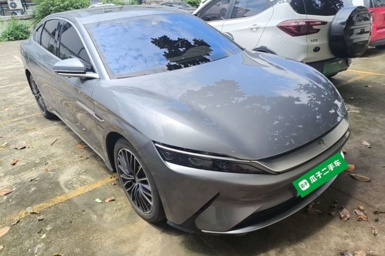 Used BYD Han 2020 EV Long-Range Luxury Model Front Right 45 Deg