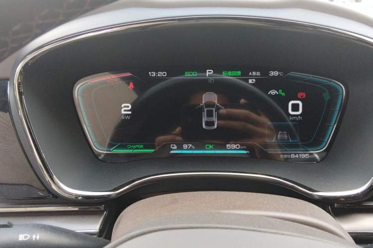 Used BYD Han 2020 EV Long-Range Deluxe Model Instrument Cluster