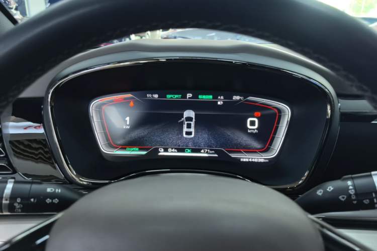 Used BYD Han 2020 EV Long-Range Luxury Model Instrument Cluster