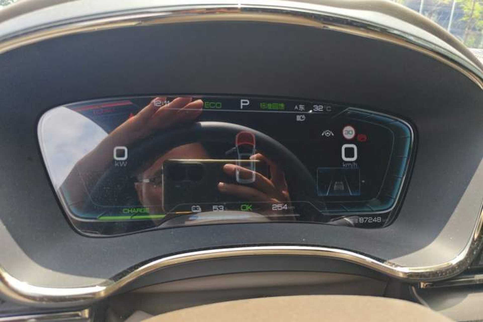 Used BYD Han 2020 EV Long-Range Luxury Model Instrument Cluster