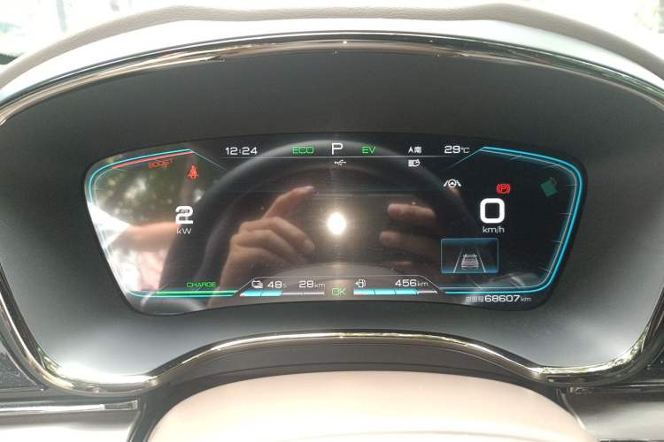 Used BYD Han 2020 DM Four-Wheel Drive Performance Edition Luxury Model Instrument Cluster