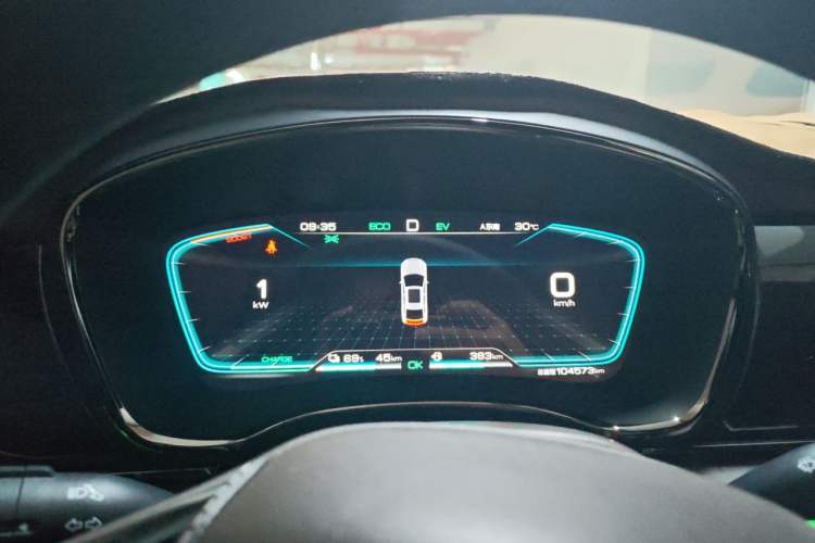 Used BYD Han 2020 DM Four-Wheel Drive Performance Edition Prestige Model Instrument Cluster