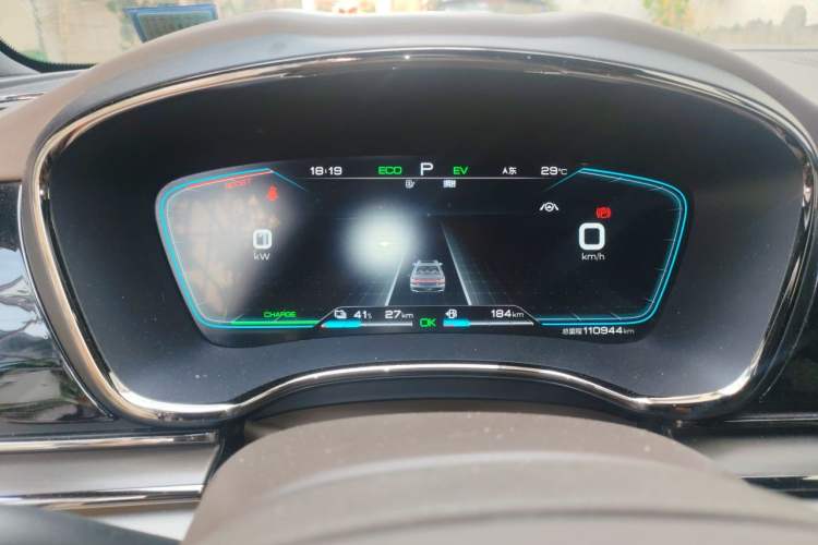 Used BYD Han 2020 DM Four-Wheel Drive Performance Edition Luxury Model Instrument Cluster