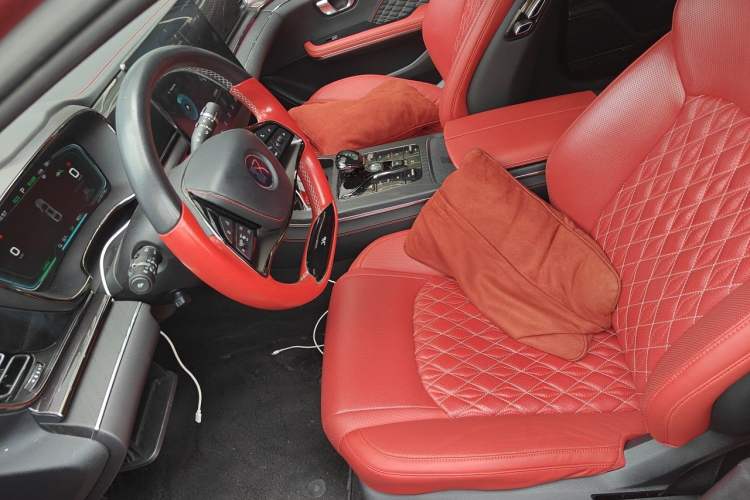 Used BYD Han 2020 EV Four-Wheel Drive High-Performance Flagship Model Left Front Seat