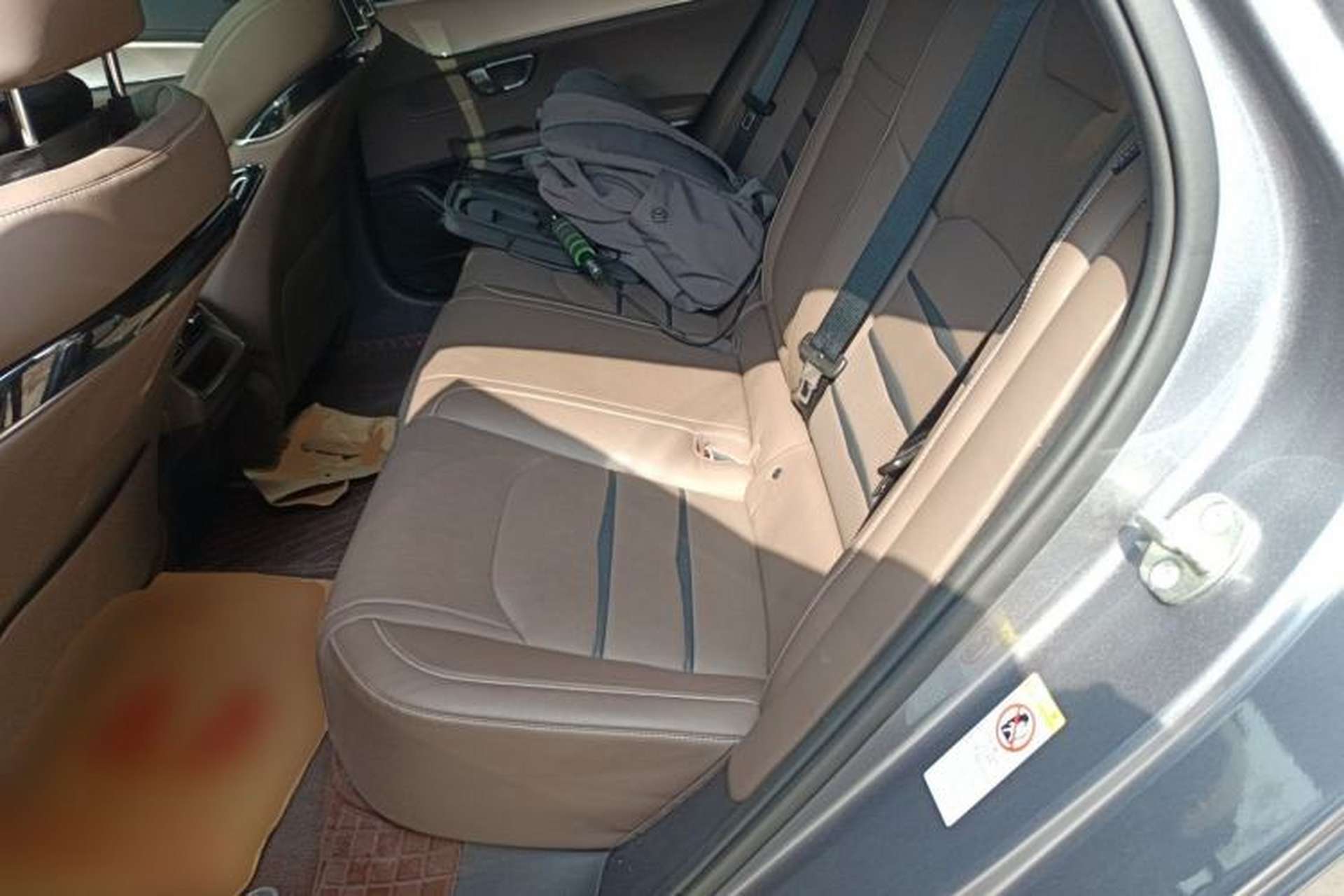Used BYD Han 2020 EV Long-Range Luxury Model Left Rear Seat