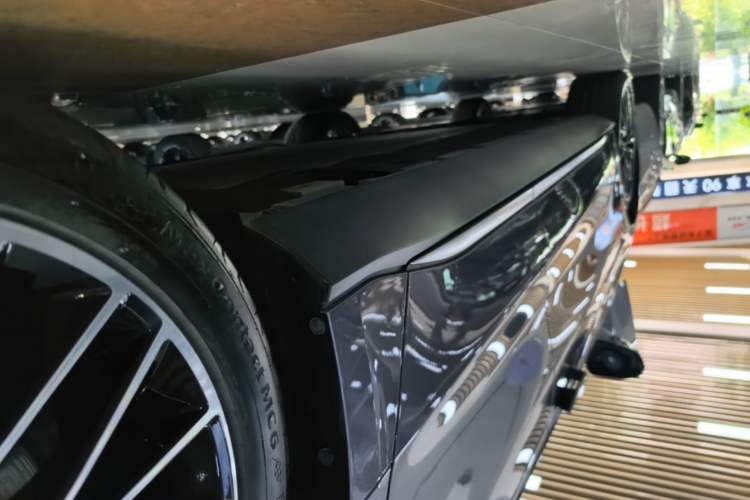Used BYD Han 2020 EV Long-Range Luxury Model Left Side Sill