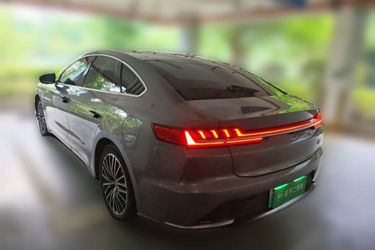 Used BYD Han 2020 EV Long-Range Luxury Model Rear Left 45 Deg