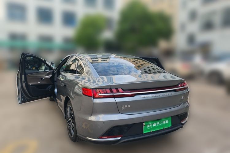 Used BYD Han 2020 EV Long-Range Luxury Model Rear Left 45 Deg