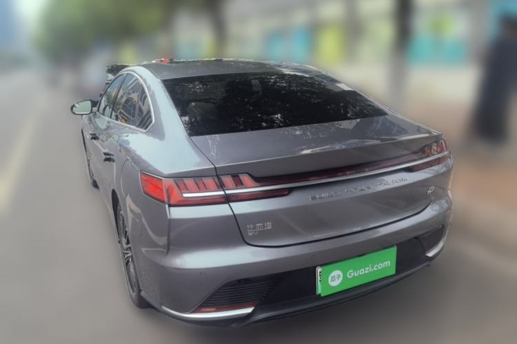 Used BYD Han 2020 EV Long-Range Luxury Model Rear Left 45 Deg