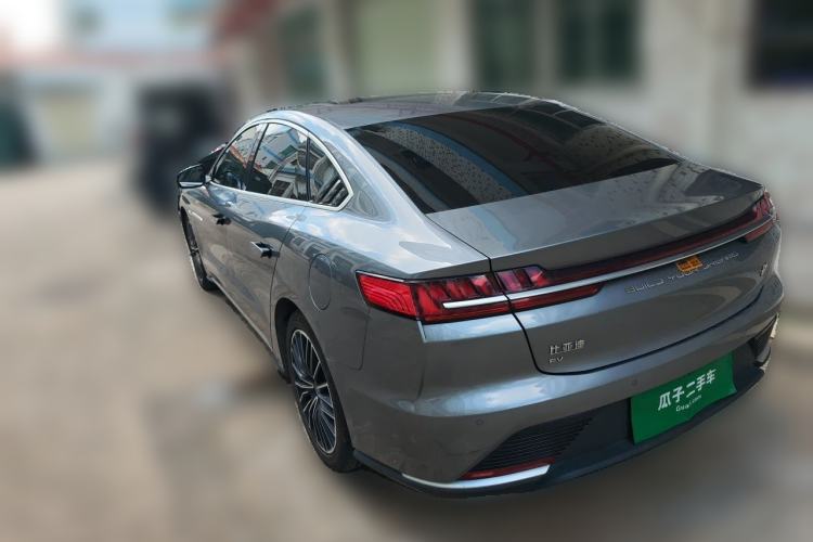 Used BYD Han 2020 EV Long-Range Luxury Model Rear Left 45 Deg