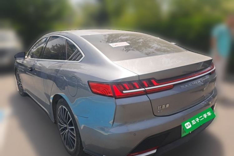Used BYD Han 2020 EV Long-Range Luxury Model Rear Left 45 Deg