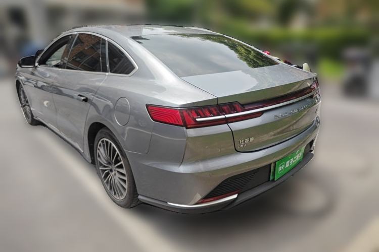 Used BYD Han 2020 EV Long-Range Luxury Model Rear Left 45 Deg