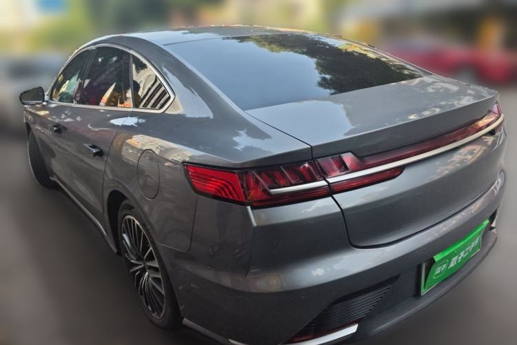 Used BYD Han 2020 EV Long-Range Luxury Model Rear Left 45 Deg