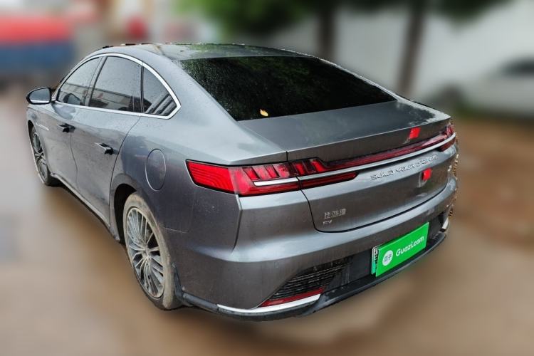 Used BYD Han 2020 EV Long-Range Luxury Model Rear Left 45 Deg