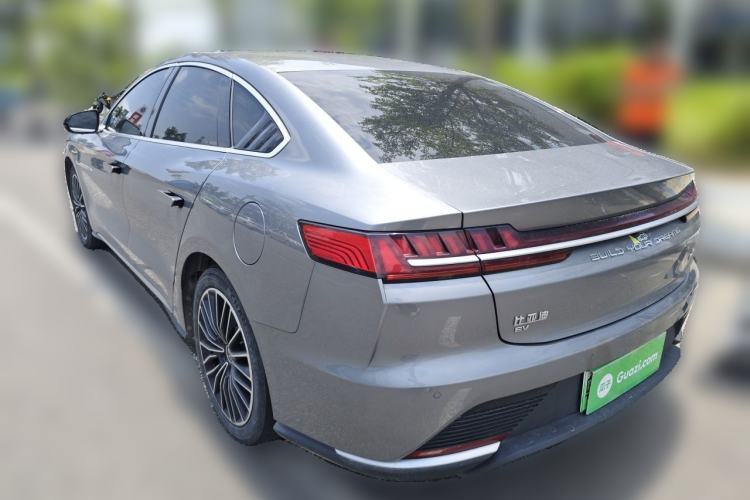 Used BYD Han 2020 EV Long-Range Luxury Model Rear Left 45 Deg