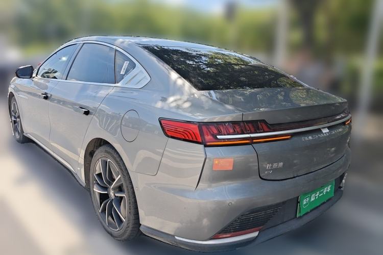 Used BYD Han 2020 EV Four-Wheel Drive High-Performance Flagship Model Rear Left 45 Deg