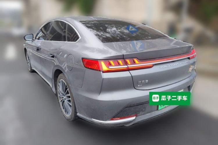Used BYD Han 2020 EV Long-Range Luxury Model Rear Left 45 Deg