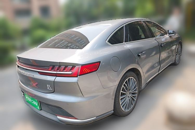 Used BYD Han 2020 EV Long-Range Luxury Model Rear Right 45 Deg