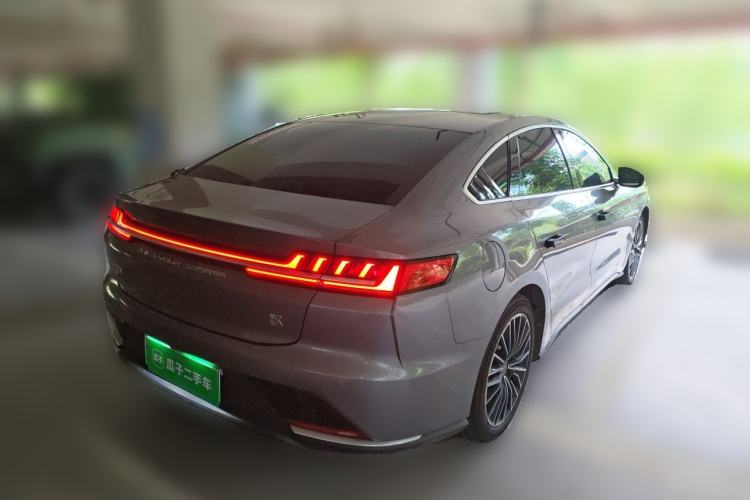 Used BYD Han 2020 EV Long-Range Luxury Model Rear Right 45 Deg