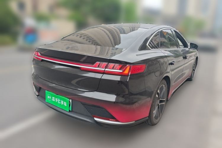 Used BYD Han 2020 EV Long-Range Deluxe Model Rear Right 45 Deg