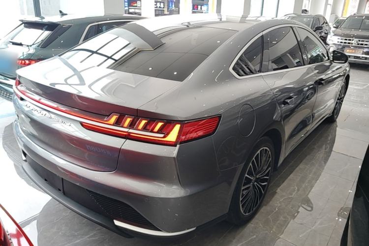 Used BYD Han 2020 EV Long-Range Luxury Model Rear Right 45 Deg