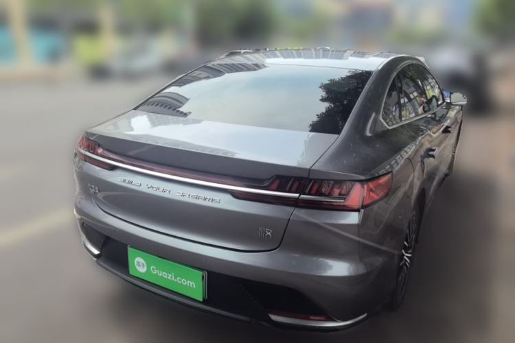 Used BYD Han 2020 EV Long-Range Luxury Model Rear Right 45 Deg