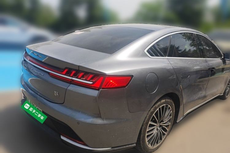 Used BYD Han 2020 EV Long-Range Luxury Model Rear Right 45 Deg