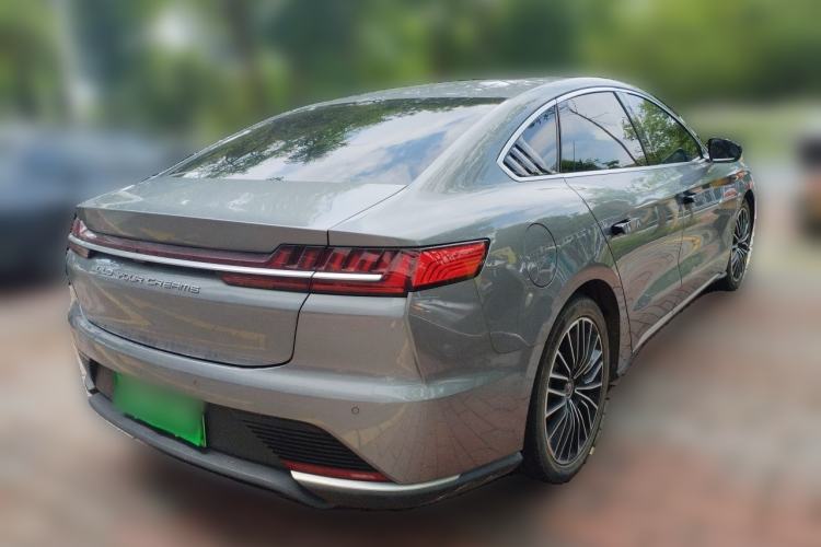 Used BYD Han 2020 EV Long-Range Luxury Model Rear Right 45 Deg