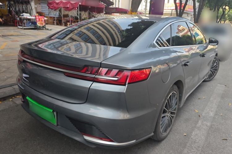 Used BYD Han 2020 EV Long-Range Luxury Model Rear Right 45 Deg