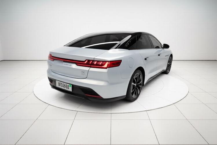 Used BYD Han 2020 EV Four-Wheel Drive High-Performance Flagship Model Rear Right 45 Deg
