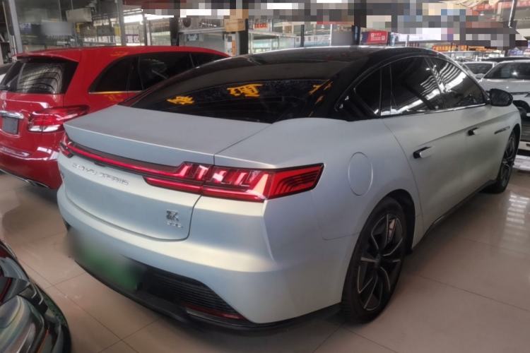 Used BYD Han 2020 EV Four-Wheel Drive High-Performance Flagship Model Rear Right 45 Deg
