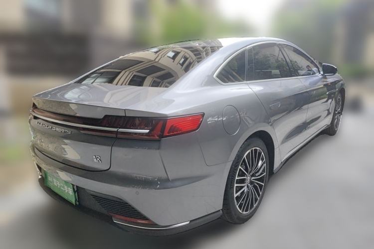 Used BYD Han 2020 EV Long-Range Luxury Model Rear Right 45 Deg