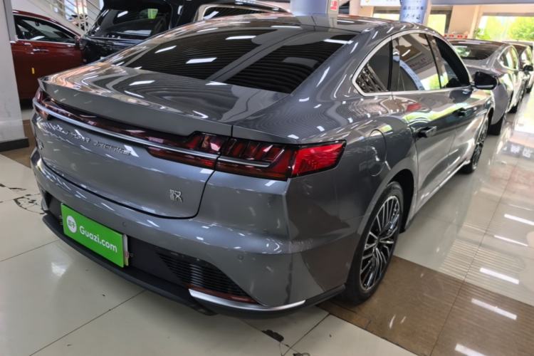 Used BYD Han 2020 EV Long-Range Luxury Model Rear Right 45 Deg